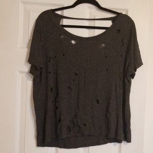 Distressed T-shirt